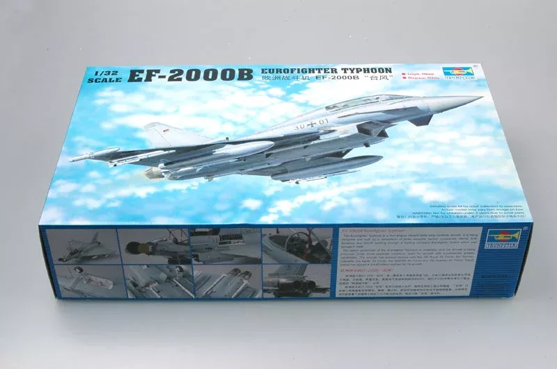 Trumpeter Scale Models 2279 1/32 EF-2000B Eurofighter Typhoon Model Aircraft Kit