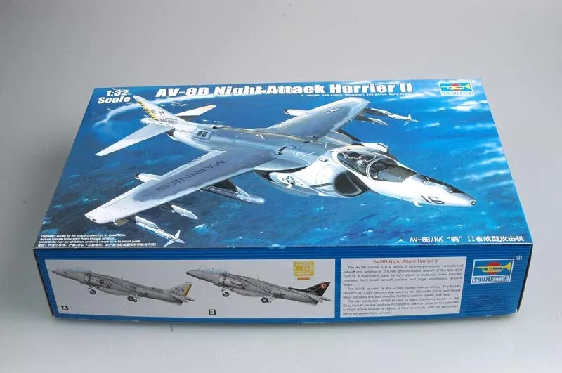 Trumpeter Scale Models 2285 1/32 AV8B Harrier II Night Attack Aircraft Model Kit