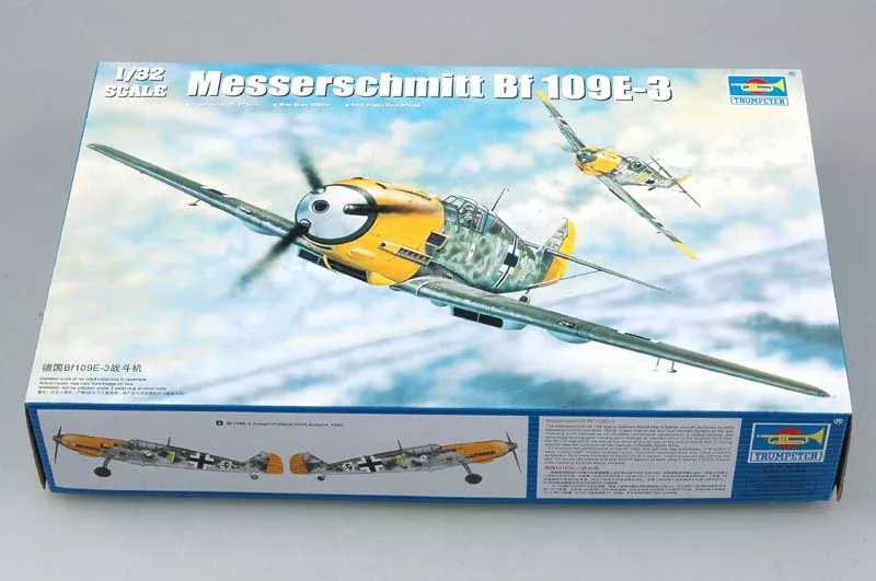 Trumpeter Scale Models 2288 1/32 Messerschmitt Bf 109E-3 German Fighter Model Kit