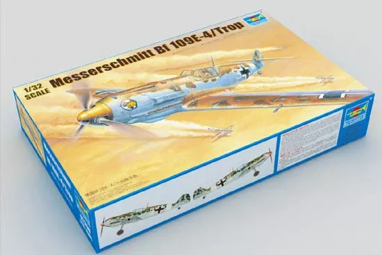 Trumpeter Scale Models 2290 1/32 Messerschmitt Bf109E-4/Trop German Fighter Model Kit