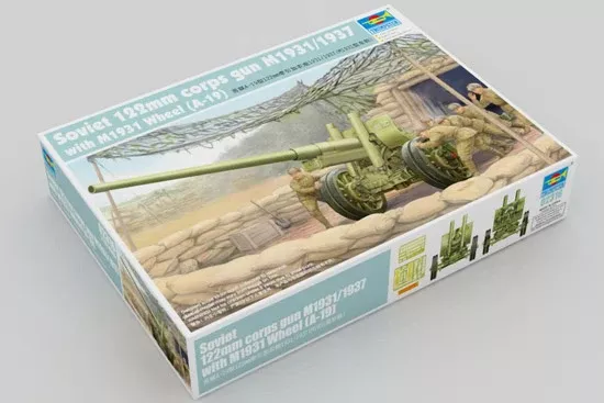 Trumpeter Scale Models 2316 1/35 Soviet 122mm Corps Gun M1931/1937 Model Kit