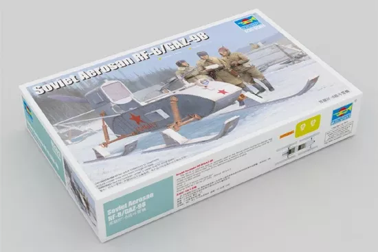 Trumpeter Scale Models 2322 1/35 Soviet RF-8/GAZ-98 Aerosan New Variant Model Kit