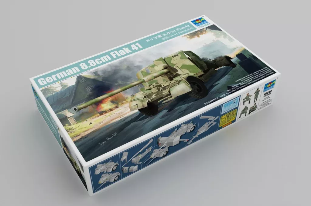 Trumpeter Scale Models 2358 1/35 German 8.8cm Flak 41 Gun Model Kit