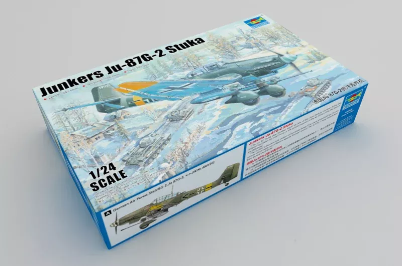 Trumpeter Scale Models 2425 1/24 Junkers Ju-87G2 Stuka Dive Bomber Model Aircraft Kit