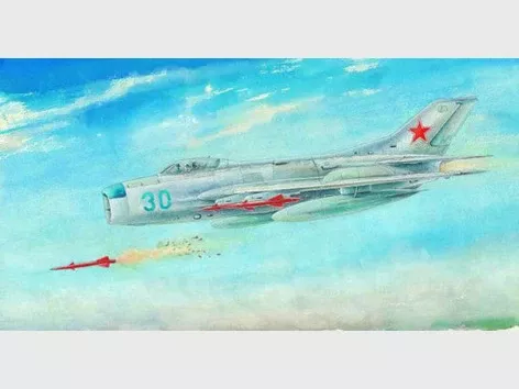 Trumpeter Scale Models 2804 1/48 Mig-19PM Farmer E Fighter Model Kit