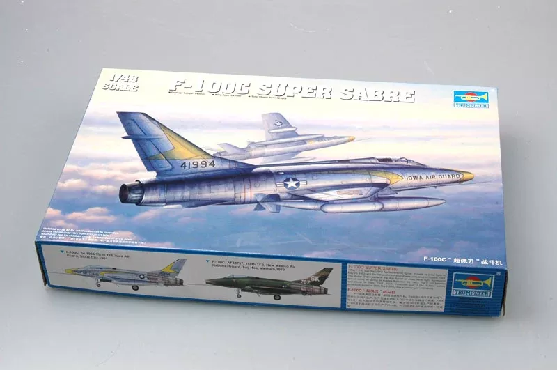 Trumpeter Scale Models 2838 1/48 F-100C Super Sabre Fighter Model Kit