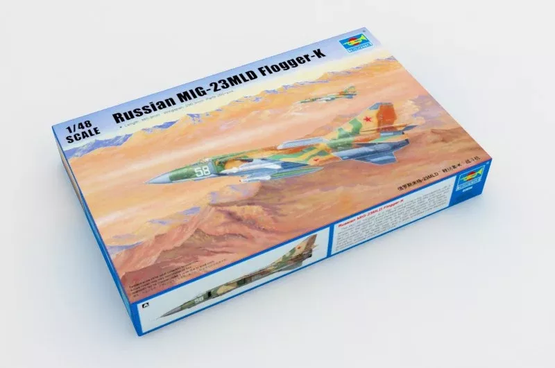 Trumpeter Scale Models 2856 1/48 MiG-23MLD Flogger-K Russian Fighter Model Kit