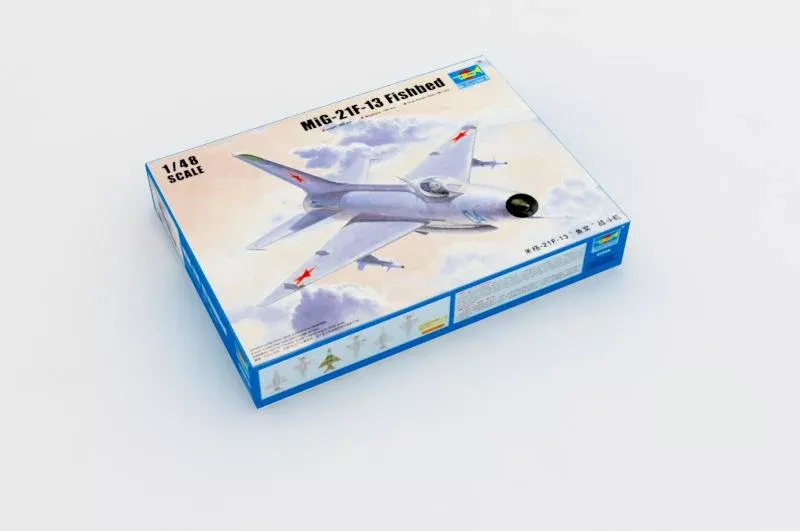 Trumpeter Scale Models 2858 1/48 MiG-21F-13 Fishbed Fighter Model Aircraft Kit