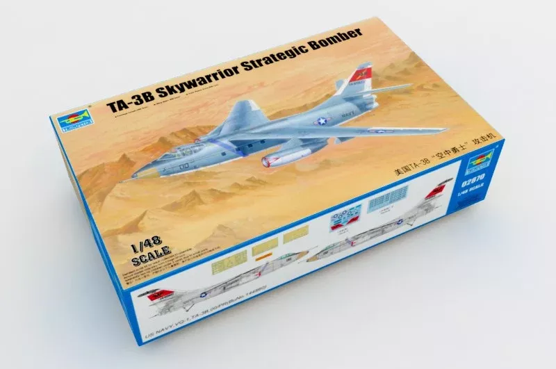 Trumpeter Scale Models 2870 1/48 TA-3B Skywarrior Strategic Bomber Model Kit