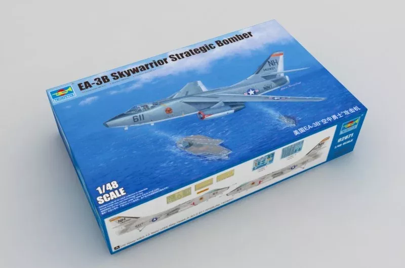 Trumpeter Scale Models 2871 1/48 EA-3B Skywarrior Strategic Bomber Model Kit