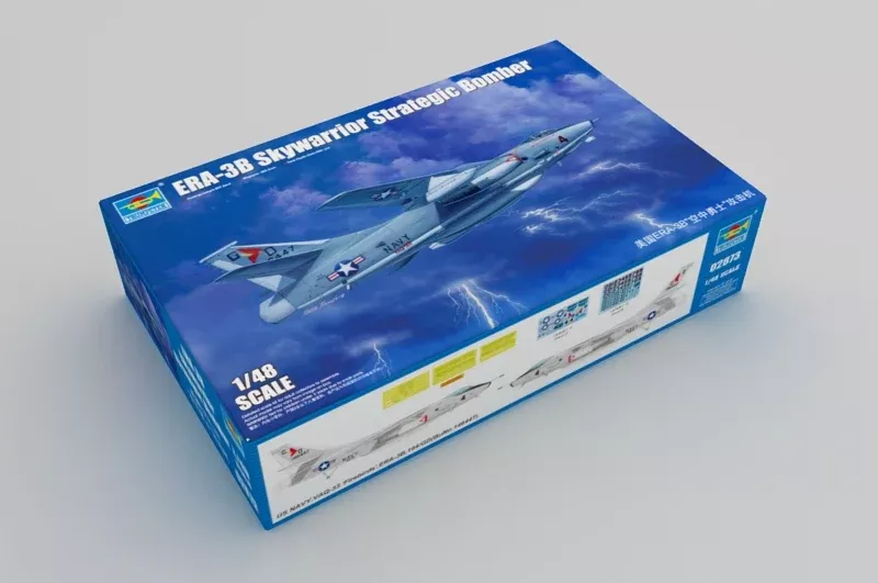 Trumpeter Scale Models 2873 1/48 ERA-3B Skywarrior Strategic Bomber Model Kit