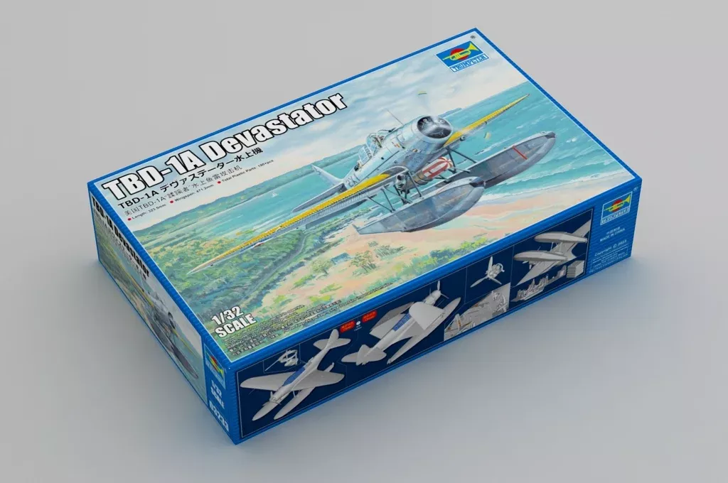 Trumpeter Scale Models 3233 1/32 TBD-1A Devastator Floatplane Model kit
