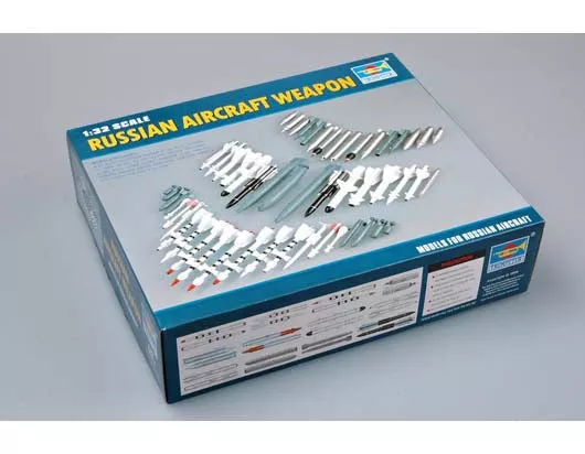 Trumpeter Scale Models 3301 1/32 Set of Modern Russian Aircraft Weapons Model Kit