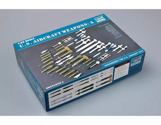Trumpeter Scale Models 3302 1/32 Set of Modern US Aircraft Weapons Set A Model Kit