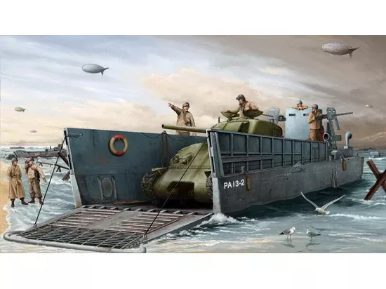 Trumpeter Scale Models 347 1/35 WWII LCM(3) US Navy Landing Craft Model Kit