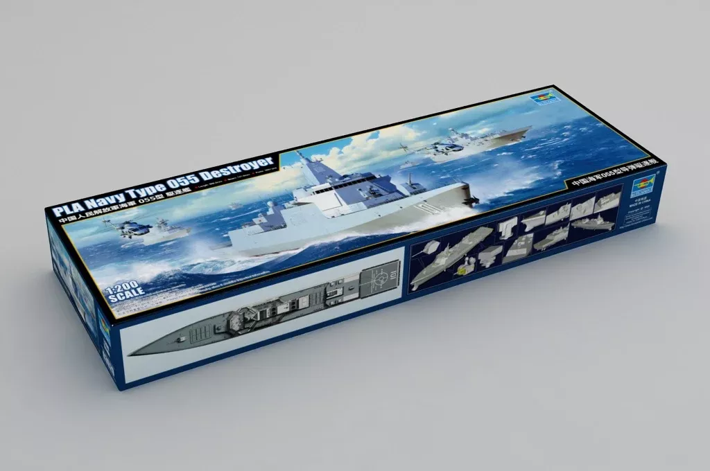 Trumpeter Scale Models 3620 1/200 PLA Chinese Navy Type 055 Destroyer Model Ship Kit