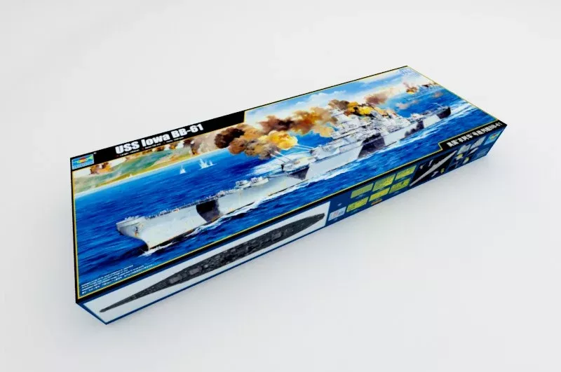 Trumpeter Scale Models 3706 1/200 USS Iowa BB61 Battleship Model Kit