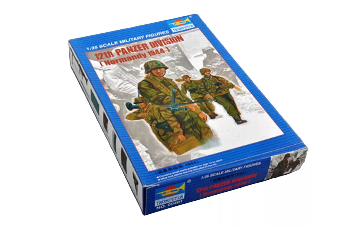 Trumpeter Scale Models 401 1/35 12th Panzer Division (Normandy 1944) Figure Set Model Kit