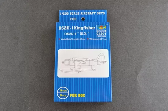 Trumpeter Scale Models 4201 1/200 OS2U-1 Kingfisher Seaplane Set Model Kit