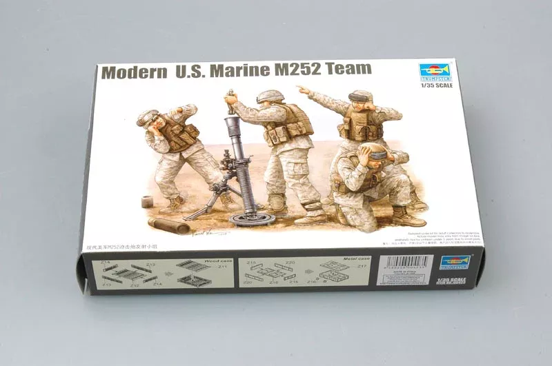 Trumpeter Scale Models 423 1/35 Modern US Marines M252 Team Set Model Kit