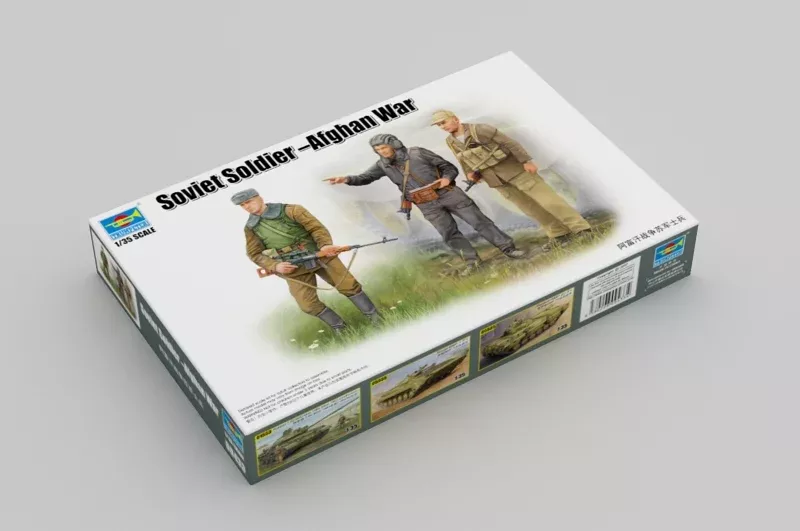 Trumpeter Scale Models 433 1/35 Soviet Soldiers - Afghan War Figure Set Model Kit