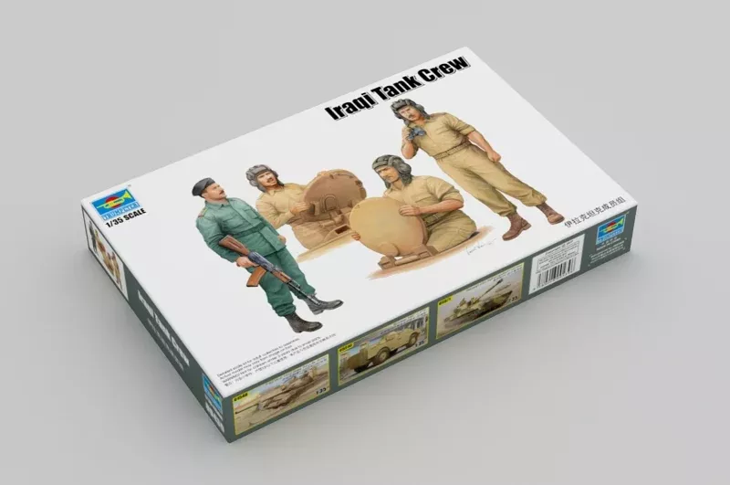 Trumpeter Scale Models 439 1/35 Iraqi Tank Crew Set Model Kit
