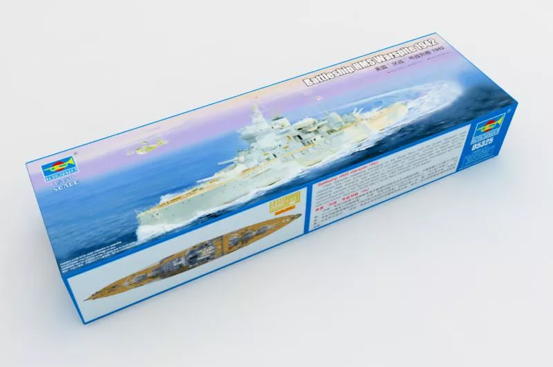 Trumpeter Scale Models 5325 1/350 HMS Warspite British Battleship 1942 Model Kit