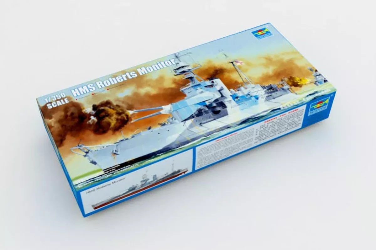Trumpeter Scale Models 5335 1/350 HMS Roberts British Monitor Model Kit