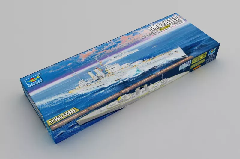 Trumpeter Scale Models 5350 1/350 HMS Exeter Heavy British Cruiser Model Kit