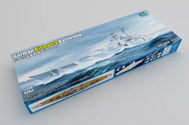 Trumpeter Scale Models 5358 1/350 German Bismarck Battleship Model Kit