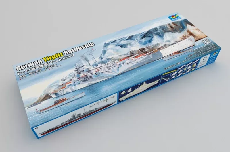 Trumpeter Scale Models 5359 1/350 German Tirpitz Battleship Model Kit