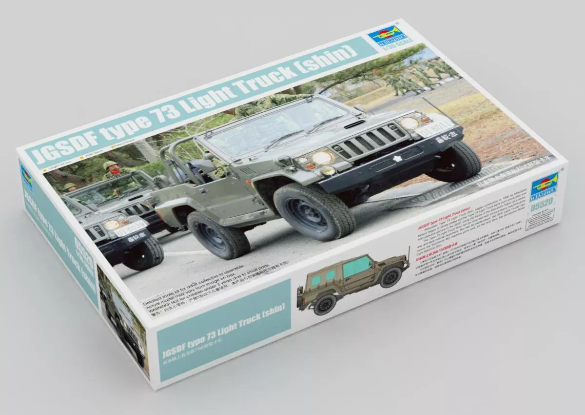 Trumpeter Scale Models 5520 1/35 JGSDF Type 73 Light Truck (shin) Model Kit