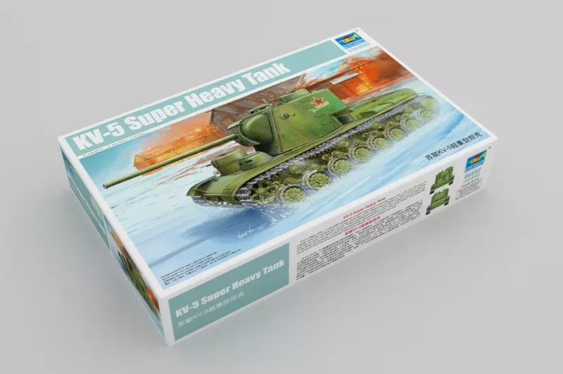 Trumpeter Scale Models 5552 1/35 Soviet KV-5 Super Heavy Tank Model Kit