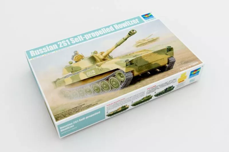 Trumpeter Scale Models 5571 1/35 Russian 2S1 Self-Propelled Howitzer Model Kit