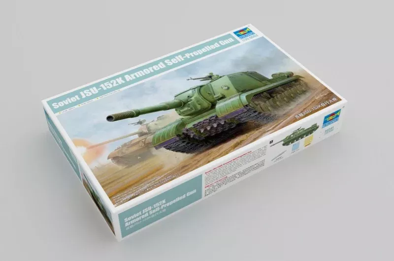 Trumpeter Scale Models 5591 1/35 Soviet JSU-152K Armored Self-Propelled Gun Model Kit