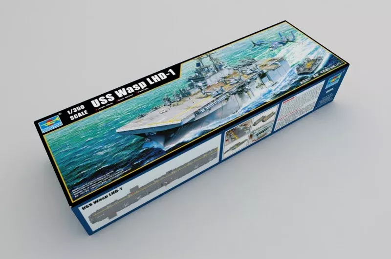 Trumpeter Scale Models 5611 1/350 USS Wasp LHD1 Amphibious Assault Ship Model Kit