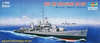 Trumpeter Scale Models 5731 USS The Sullivans DD537 Destroyer Model Ship Kit