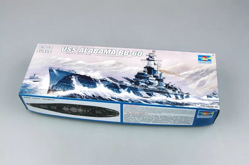 Trumpeter Scale Models 5762 1/700 USS Alabama BB-60 Battleship Model Kit