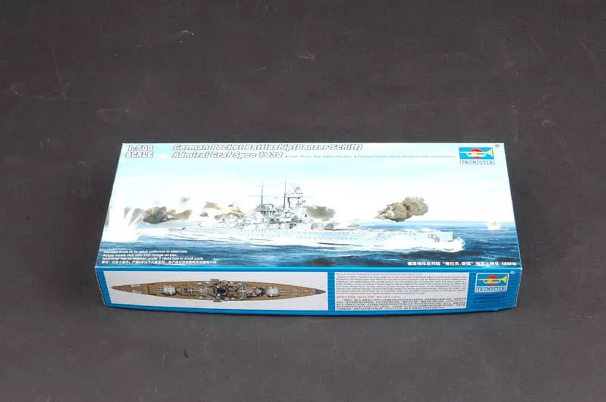 Trumpeter Scale Models 5774 1/700 German Admiral Graf Spee Pocket Battleship 1939 Model Kit
