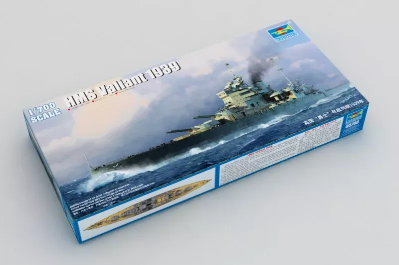Trumpeter Scale Models 5796 1/700 HMS Valiant British Battleship 1939 Model Kit