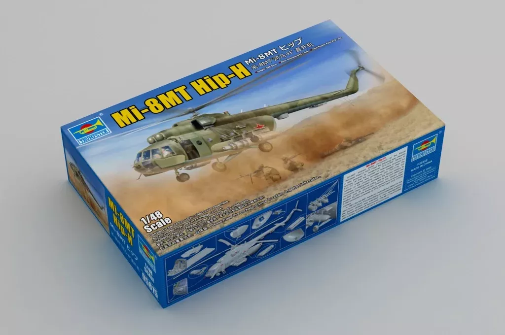 Trumpeter Scale Models 5815 1/48 Mi8 Hip Helicopter Model Kit