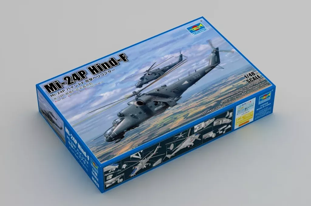 Trumpeter Scale Models 5829 1/48 Mi-24P Hind-F Helicopter Model Kit