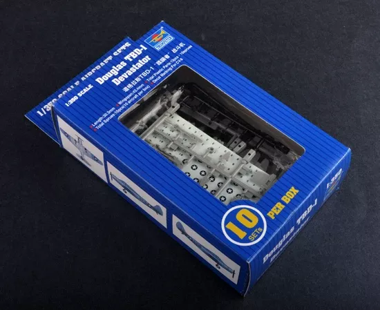 Trumpeter Scale Models 6203 1/350 TBD-1 Devastator Aircraft Set Model Kit