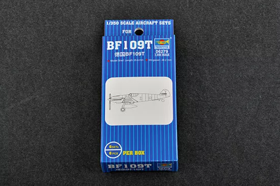 Trumpeter Scale Models 6279 1/350 Messerschmitt Bf-109T Set Model Aircraft Kit