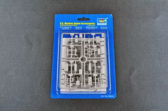 Trumpeter Scale Models 6640 1/350 US Marines Armor Accessories Set Model Kit