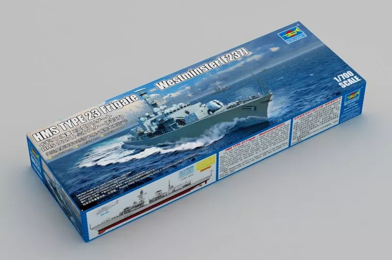 Trumpeter Scale Models 6721 1/700 HMS Westminster F237 Type 23 Frigate Model Kit