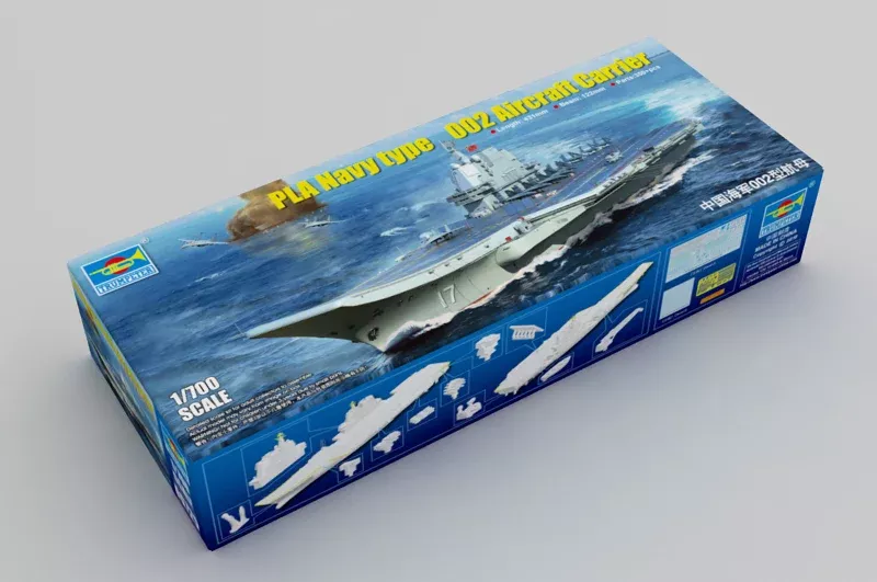 Trumpeter Scale Models 6725 1/700 PLA Chinese Type 002 Aircraft Carrier Model Kit