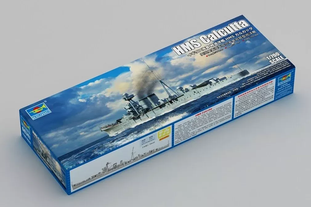 Trumpeter Scale Models 6741 1/700 HMS Calcutta Light Cruiser Model Ship Kit