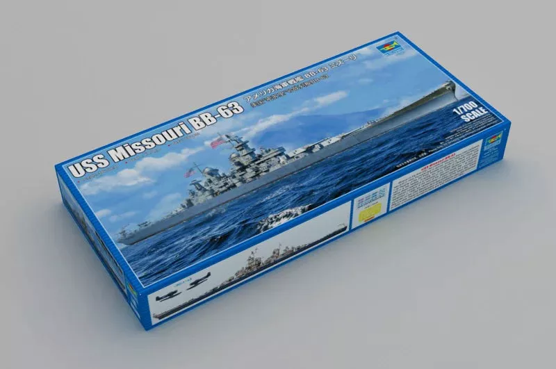 Trumpeter Scale Models 6748 1/700 USS Missouri BB63 Battleship Model Kit