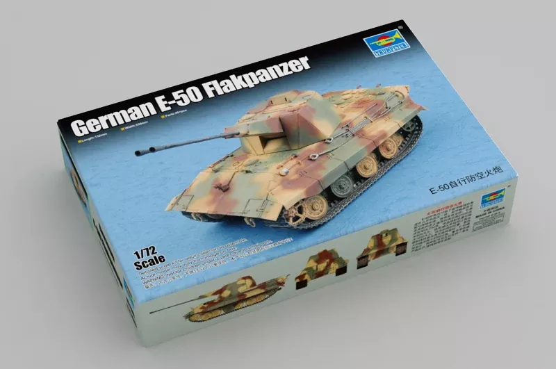 Trumpeter Scale Models 7124 1/72 German E-50 Flakpanzer Tank Model Kit